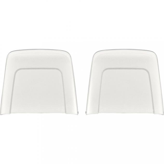 OER 1966 Buick, Cadillac, Chevrolet, Oldsmobile, Pontiac, Strato Bench or Bucket, Seat Back Panels, White ABS N1011