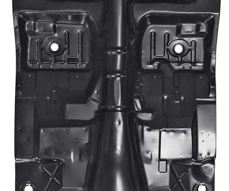 1975-81 Camaro, Firebird, Floor Pan Assembly, with Bracing & Toe Board, Auto & Manual Trans, EDP Coating