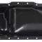 OER 1980-82 Ford F100, F250, F350, Oil Pan, with Dipstick Tube in Pan, 300 / 4.9L 6-Cyl, Black TR6675B