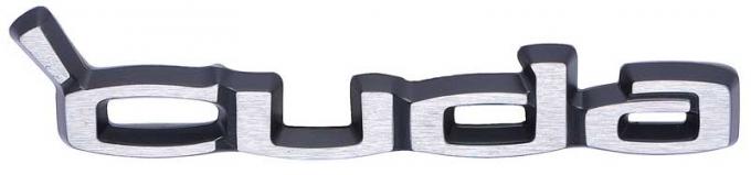 OER 1970-74 'Cuda Fender / Tail Panel Emblem ME1750