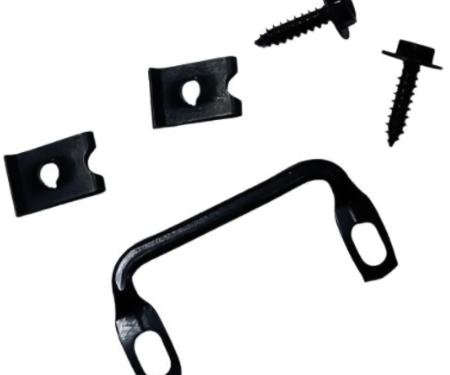 1973-86 C/K, 1987-91 R/V Chevrolet, GMC Truck, Blazer, Jimmy, Suburban, Glove Box Door Striker, With Screws and Clips