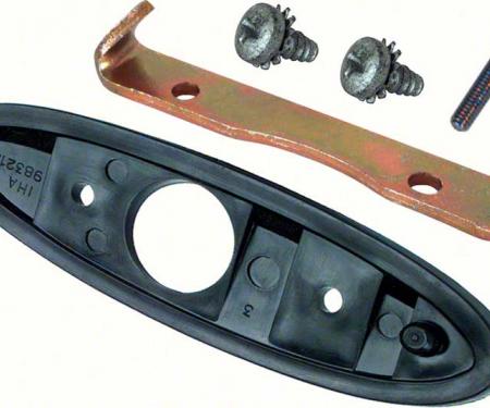 OER 1970-81 Camaro / Firebird, 1970-74 Nova Bullet Mirror Mounting Kit, RH *R312