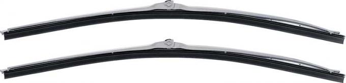 OER 1970-81 Camaro/Firebird Windshield Wiper Blades with Recessed Wipers - Pair F402