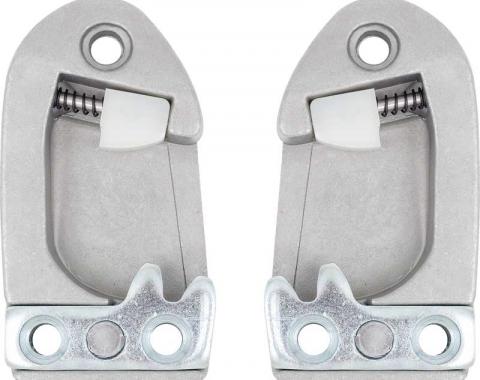 OER 1955-60 Bel Air, El Camino, Impala, Corvette, Door Latch Striker Plates, Pair CX1874