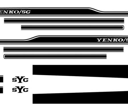 OER 1969 Camaro Black SYC Yenko Stripe Set SK301