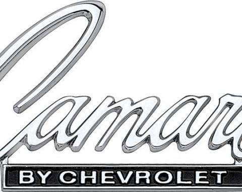 OER 1968-69 "Camaro By Chevrolet" Header / Rear Deck Emblem 3916654