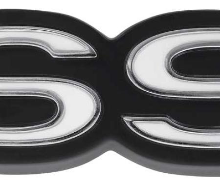 1968-69 Nova SS, Rear Panel Emblem, with Hardware
