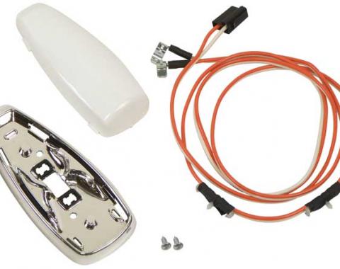 OER 1967-69 Camaro / 1967-68 Firebird Dome Lens Kit with Harness *R356A