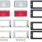 1968 Camaro, Nova, Front & Rear Side Marker Lamp Kit