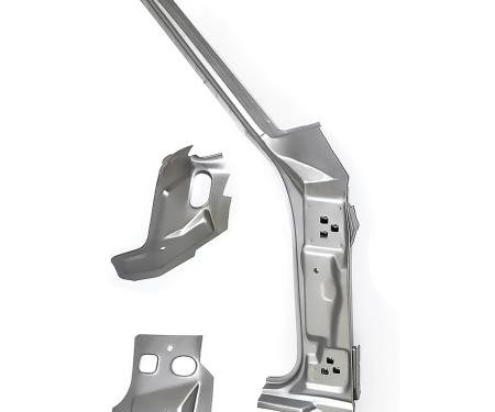 OER 1966-67 Chevy II Nova, A-Pillar With Door Frame Assembly, RH Passenger Side B16209