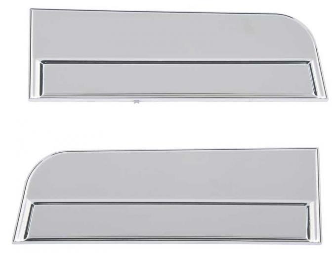 OER 1966 Chevy II Nova SS, Lower Front Fender Moldings, RH and LH, Pair 16127