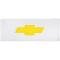 1973-80 Chevrolet Truck, Blazer, Suburban, Center Console Emblem, Yellow Bowtie, Includes Retaining Nuts
