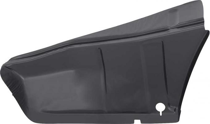 OER 1967-68 Camaro / Firebird Trunk Lower Side Panel Drop Down Extension, LH C109L