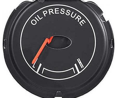 1968 Ford Mustang, Oil Pressure Gauge, without Factory Tachometer