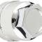 1982-92 Camaro, 1982-99 Firebird, 1984-04 Corvette, Lug Nut Cap Set, Chrome Plastic, for OE Aluminum Wheels, Each