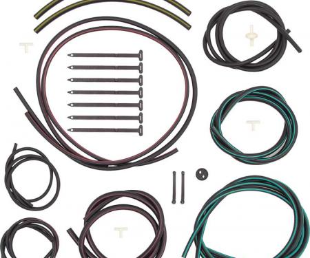 OER 1968 Camaro Rally Sport Headlight Hose Set with Color Hoses R2552