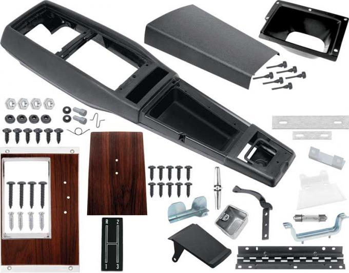 OER 1969 Camaro 3 Speed Manual Transmission Console Kit without Gauges *R756