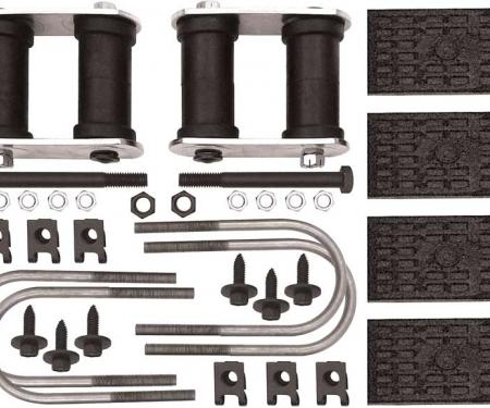 OER 1967-74 Multi-Leaf Rear Leaf Spring Installation Kit - w/o Sway Bar - Various Models R363