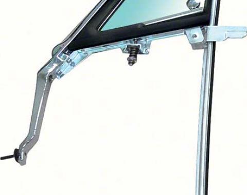 OER 1967 Vent Window Frame Assembly with Tinted Glass LH F527T
