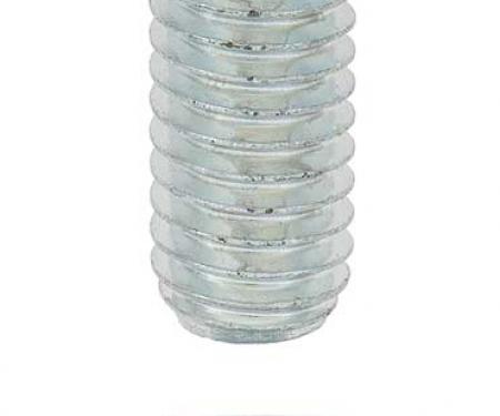 OER Zinc Plated Bumper Bolt With 7/8" Flat Stainless Capped Head - 3/8"-16 X 1" Bumper Bolt With Nut MN1700