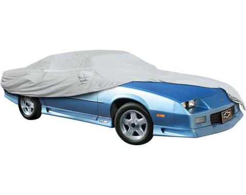 OER 1993-02 Camaro / Firebird, Car Cover, Weather Blocker Plus, For Models With Rear Wing, Gray MT3800GGR