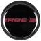 OER 1985-87 Camaro IROC-Z, Wheel Center Cap & Emblem, Red, Set of 4 748636