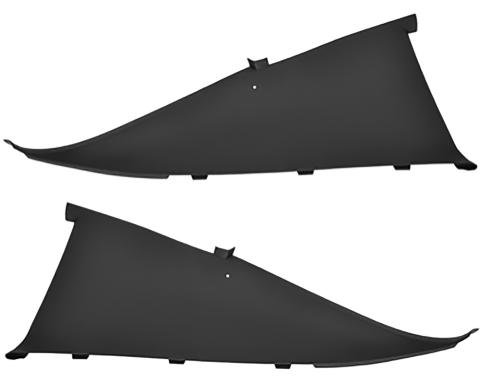 1973 Camaro / Firebird Inner Rear Sail Panels with Molded Style Headliner - Pair