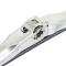OER 1970-81 GM, 1975-81 Chrysler, Dodge, Plymouth, Windshield Wiper Blades, 3/16" Trico-Style , Side Lock Connection, Satin Stainless, 18" , Pair, Various Models F402