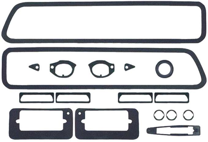 OER 1969 Chevy Camaro, Exterior Paint Seal Set, Standard & RS Models K927
