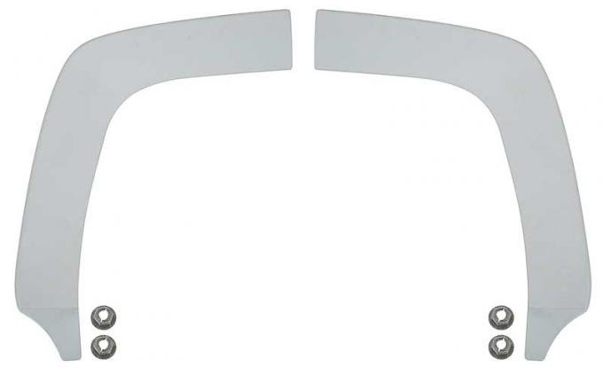 1968-70, Dodge Charger, Quarter Panel End Caps, Pair
