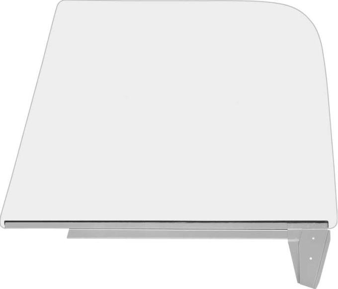 1967-1972 Chevrolet and GMC, Truck, Blazer, Jimmy, Door Glass Assembly, Clear, Includes Glass Setting Channel, LH
