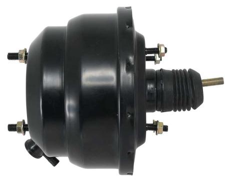 Universal 8" Dual Diaphragm Power Brake Booster - Black