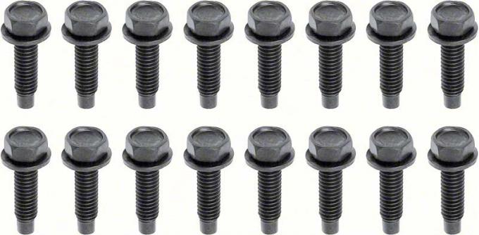 OER 1968-81 Camaro/Firebird, 1968-72 Nova 16 Piece Lower Door Hinge Bolt Set K196