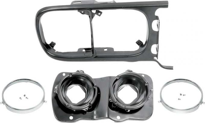 OER 1969 Firebird, Headlamp Mounting Set, Passenger Side 14983