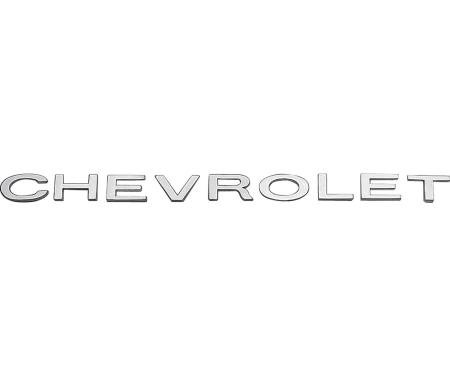 1969-72 Chevrolet Fleetside Pickup "Chevrolet" Tailgate Letter Set