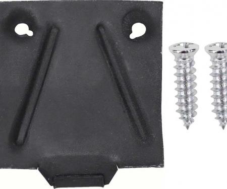 OER 1967-68 Camaro / Firebird Glove Box Catch Plate Set *K891