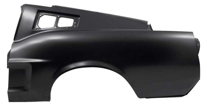 1968 Ford Mustang Fastback, Full Quarter Panel, One-Piece, Late Design, LH