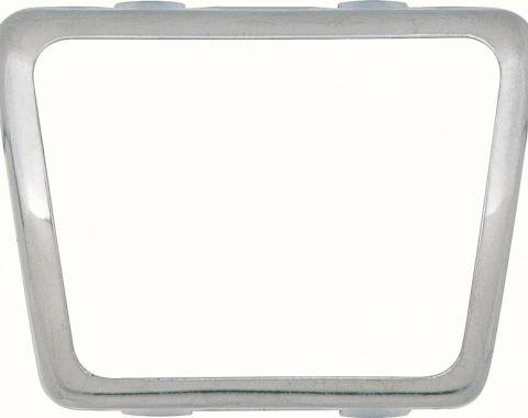 OER 1967-68 Park Brake Pedal Pad Trim Plate 3893182