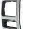 1980-86 Ford F-Series Truck / Bronco, Headlamp Bezel, F-150 / F-250 / F-350, Chrome/Black, RH