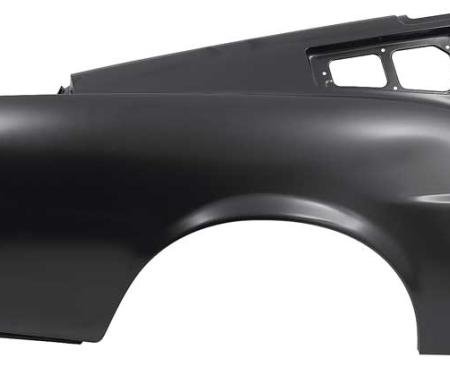1968 Mustang Fastback, Full Quarter Panel, 1-Piece, Early Design, Passenger Side, EDP Coated