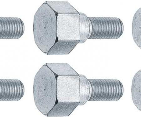 OER 1947-55 Chevy, GMC Pickup, Panel, Suburban, Hood Hinge Bolt Set, 6 Bolts CX1254