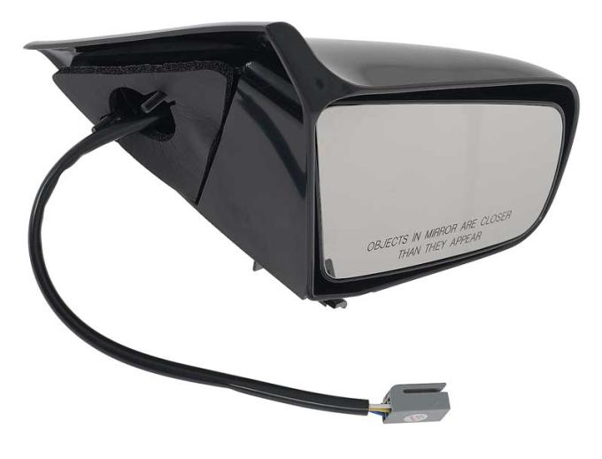 1987-93 Mustang, Exterior Door Power Mirror, Window Mounted, Except Convertible, RH Passenger Door