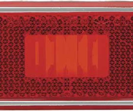 OER 1972-76 Mopar A/B/E-Body Rear Side Marker Lamp Lens - Red 3587440