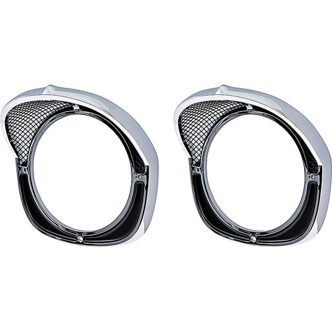 OER 1957 Chevrolet Bel Air, 150, 210, Nomad, Headlamp Bezels, RH & LH: Pair TF400002