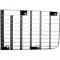 OER 1970-73 Camaro Rally Sport Grill, LH 3962973