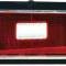 OER 1969 Camaro, Tail Light Lens, Standard, SS, Z28, except RS, RH Passenger Side, GM Licensed 5961568