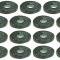 Mastic Sealer Washers, 7/16" Diameter, Seals Pal Nuts And Clip Nuts to Body Panel, 25 Piece Set