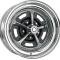 Ford, Mopar, Magnum 500 Wheel, 15" x 8", with 5 x 4-1/2" Bolt Pattern, 4.5" Backspace, Offset 0, Each