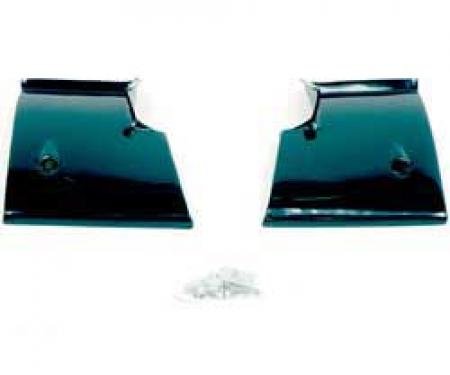 OER 1968-72 Nova Rear Window Lower Corner Moldings-Pair K916