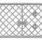 1976-78 Chevrolet Nova SS, Rally, Front Grill, Diamond Style, Chrome